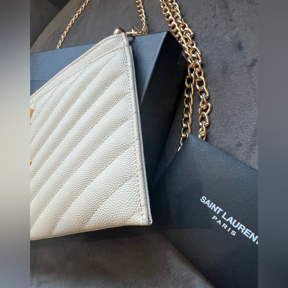 Crema YSL wristlet crossbody - Picture 4 of 17